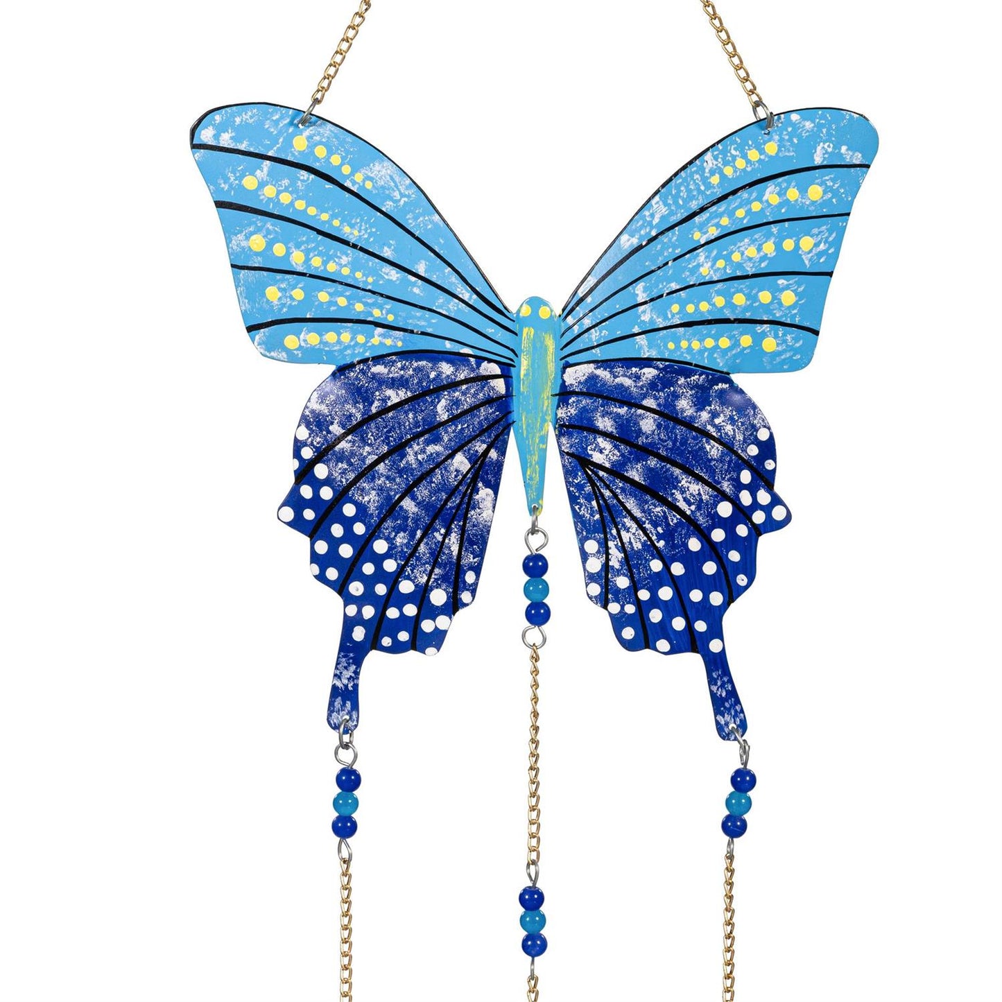 Pollinator Garden Wind Chime, Decorative Butterfly