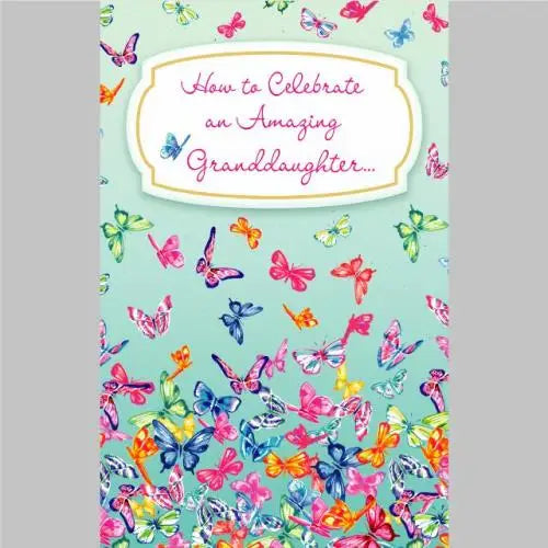 Granddaughter Birthday Card