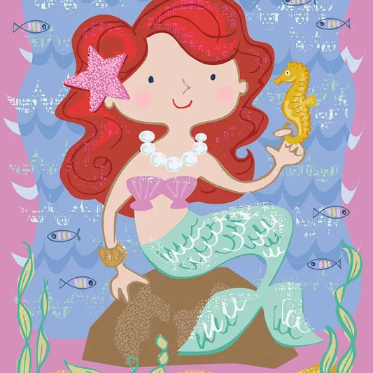 Mermaid - Juvenile Birthday Value Card