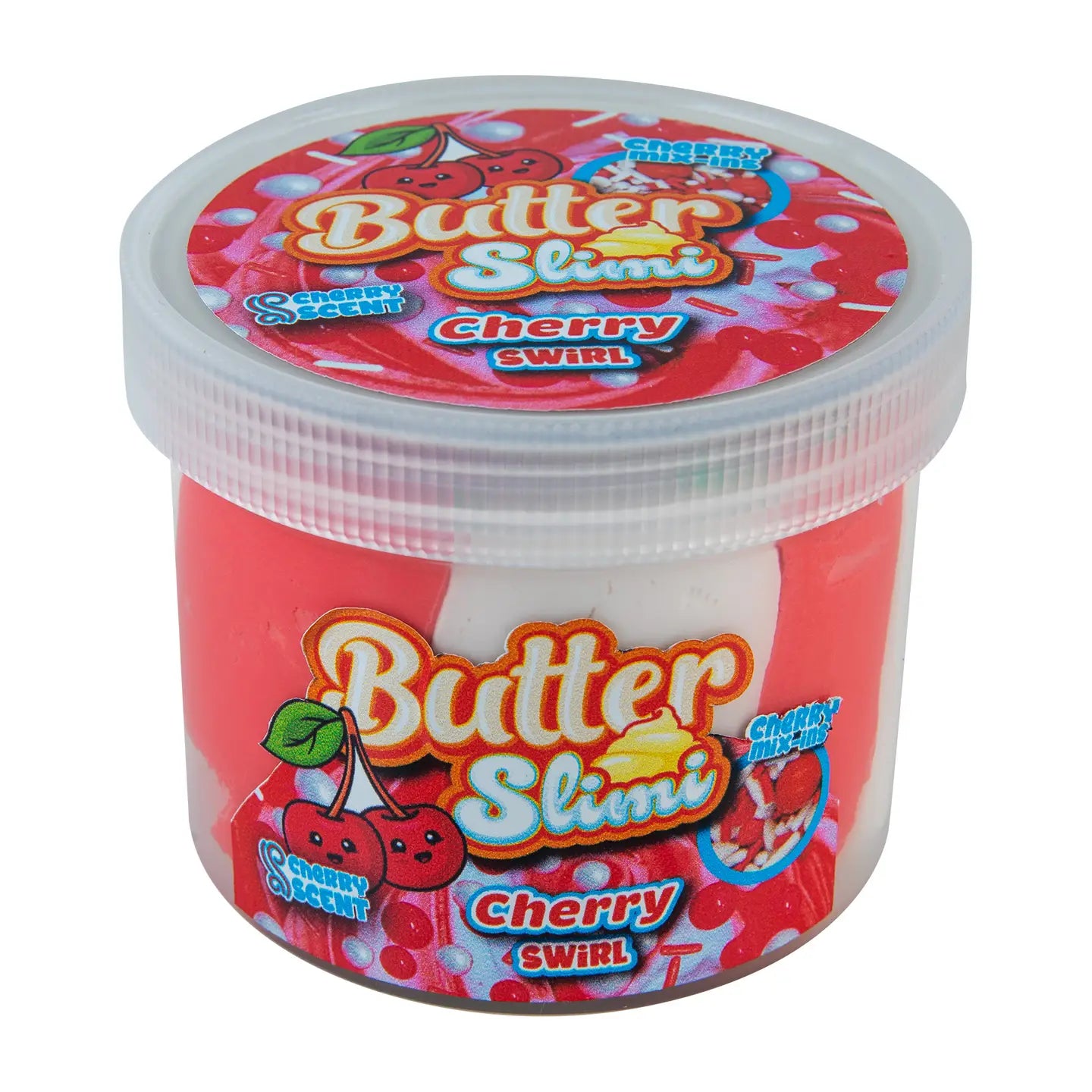 Butter Slimi Cherry Swirl Slime