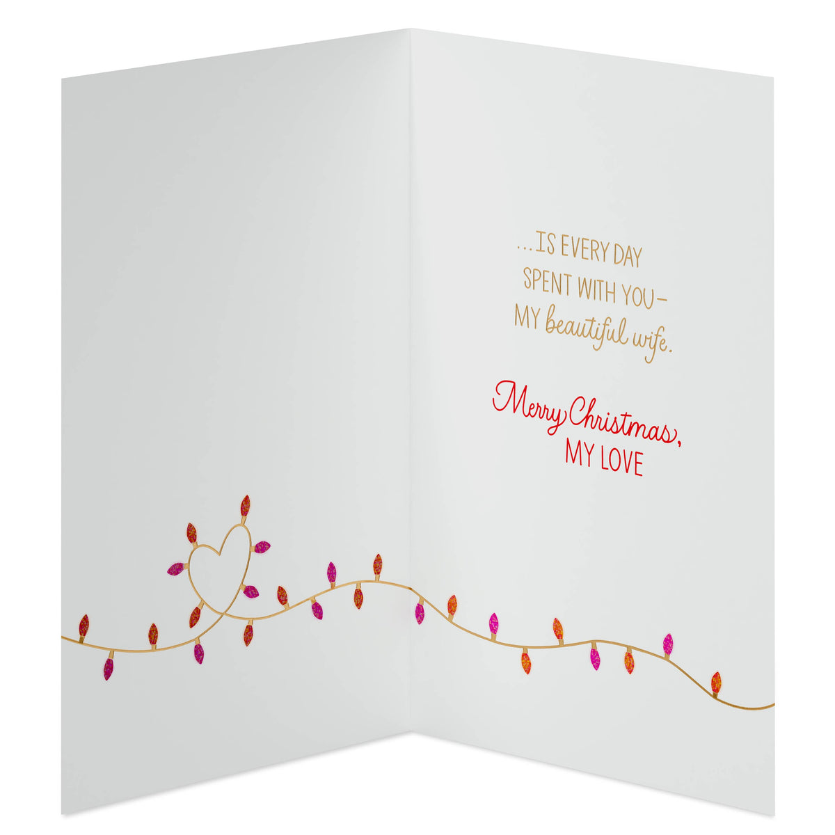 Christmas Card for Wife (Spent with You)
