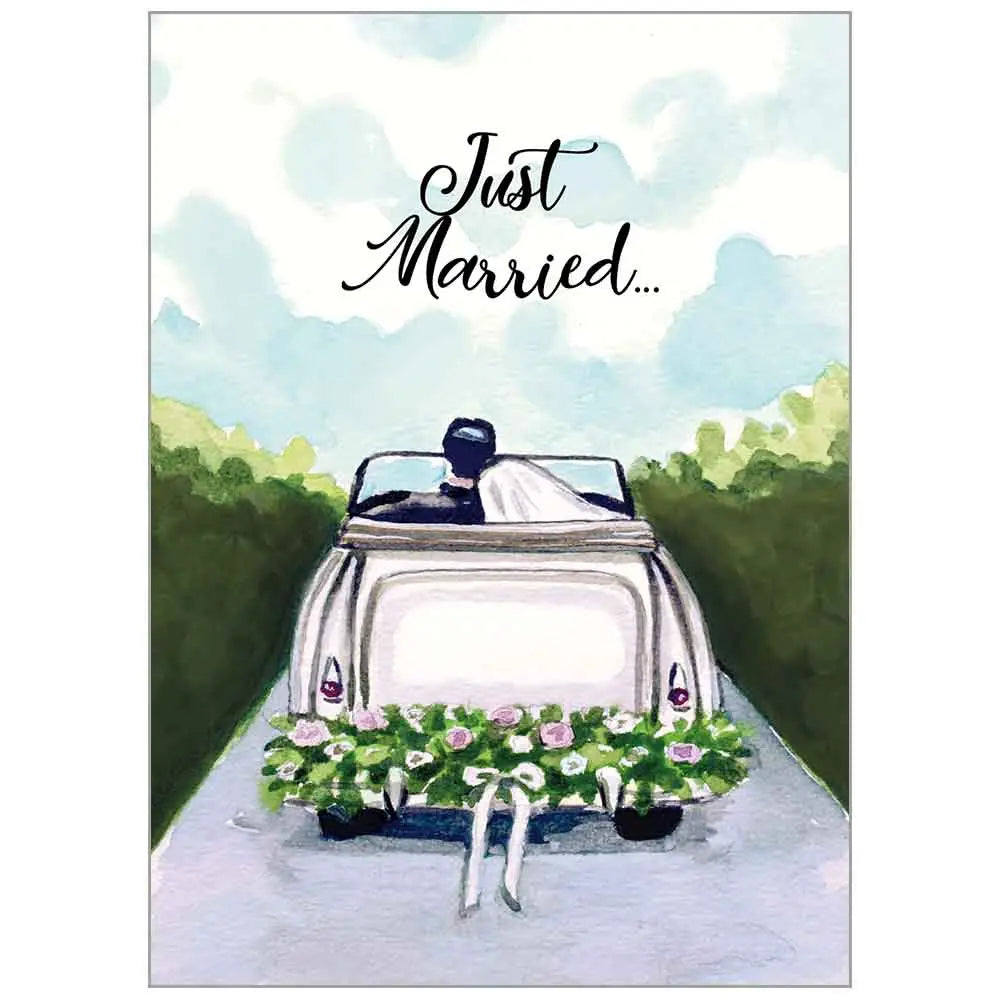 Just Married - Wedding Value Card