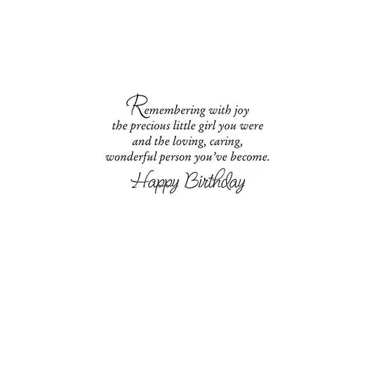 Granddaughter Birthday Card