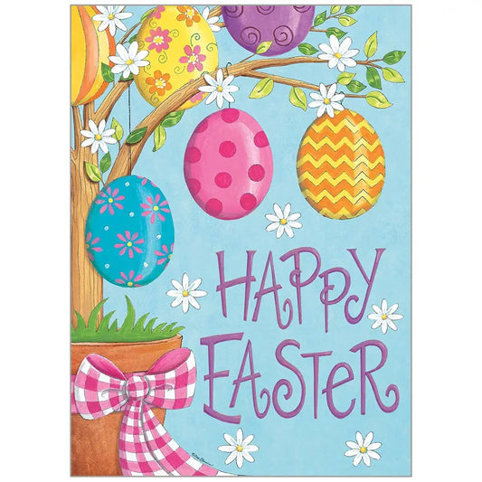 Easter Potted Tree - Easter Card