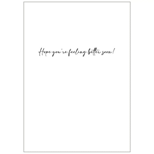 Blush Floral - Get Well Card