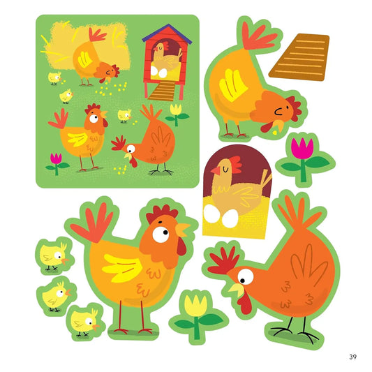 First Fun Sticker Painting
