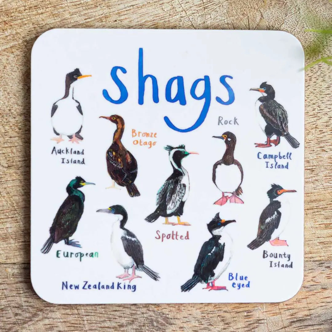 Bird Pun Coasters