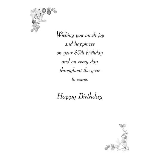 Milestone Birthday 85th