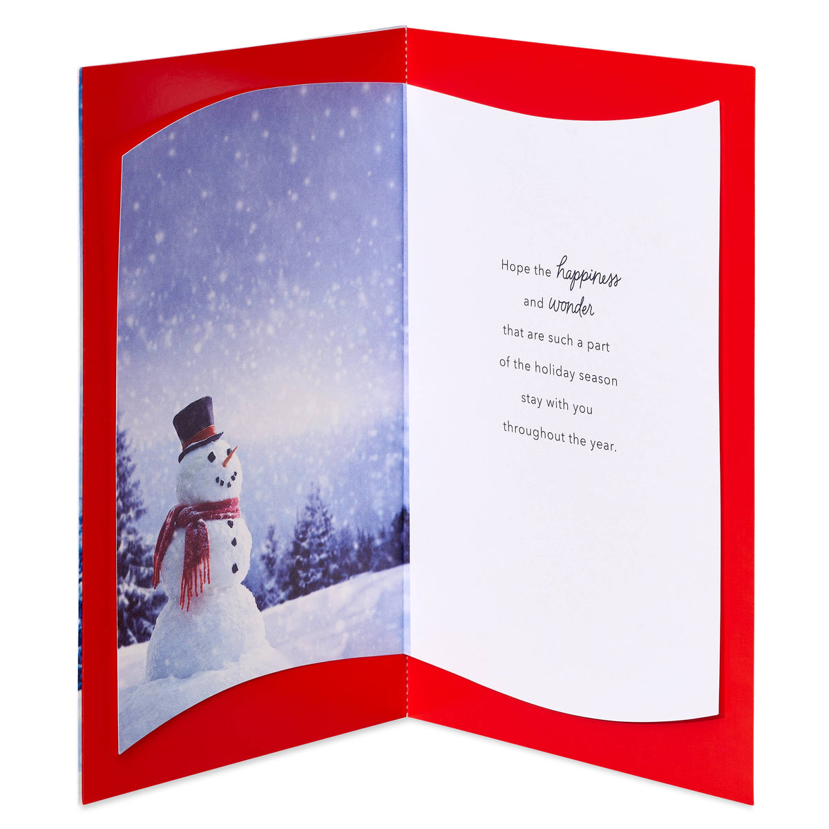Christmas Card for Anyone (Happiness and Wonder)