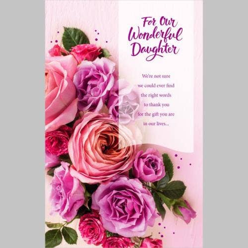 Our Daughter Birthday Card