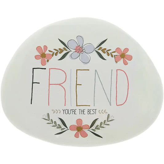 Friend - 4" Garden Stone