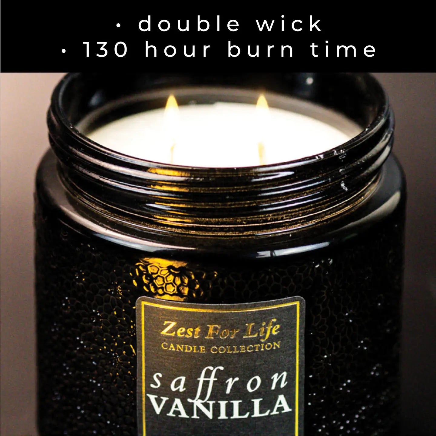 Saffron Vanilla 28oz Candle