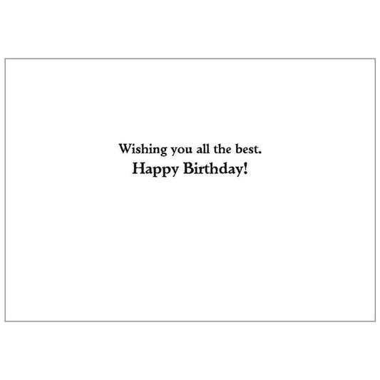 Lodge in the Woods - Birthday For Him Card