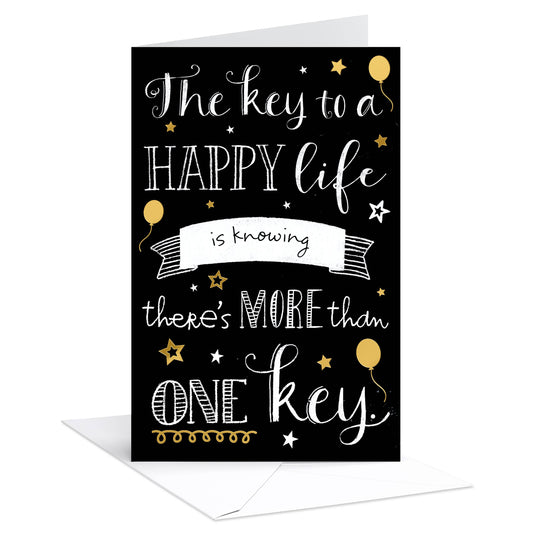 Birthday  | Birthday Card for Anyone - The Key