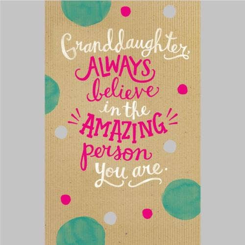 Granddaughter Birthday Card