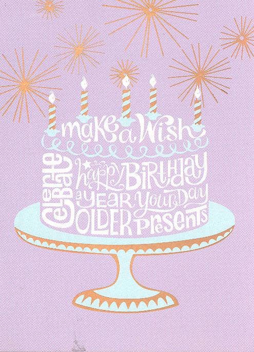 Feminine Birthday Card