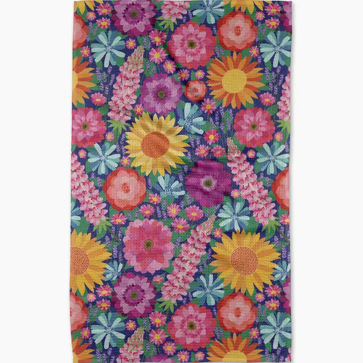 Spring Design Geometry Towels