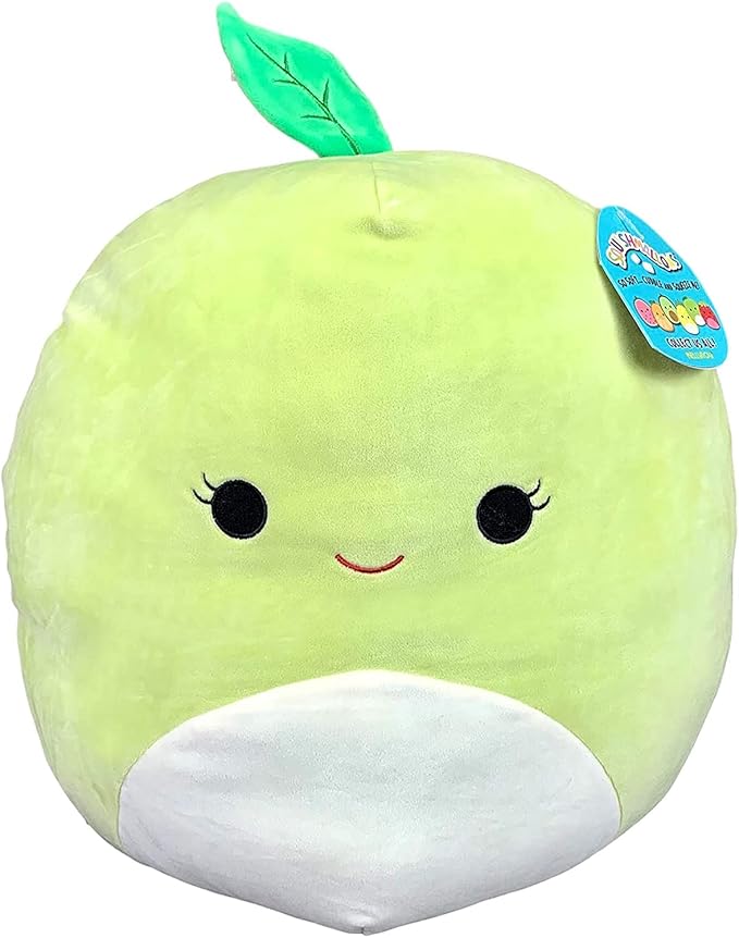 Squishmallow Official Kellytoy Ashley Apple Ultrasoft Stuffed Animal Plush Toy