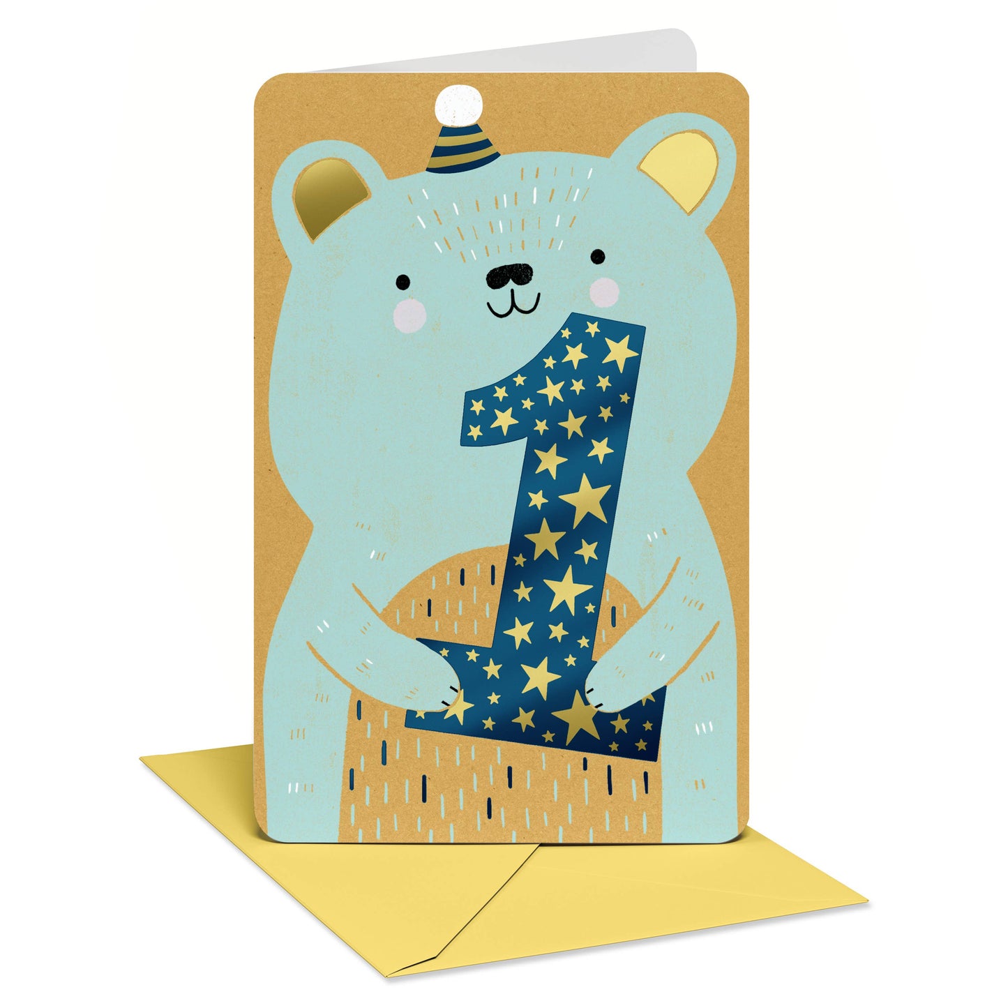 1st Birthday Card for Baby Boy