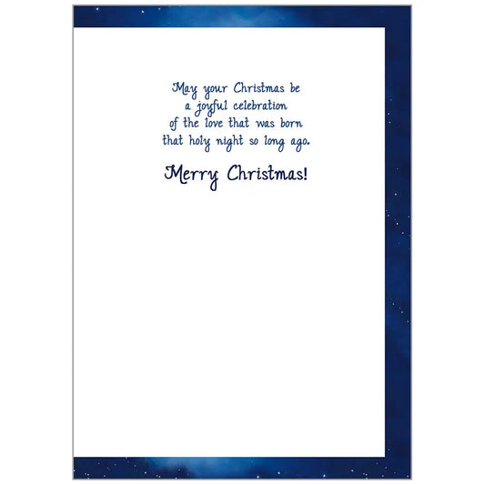 Holy Family Blessing - Faith Christmas Card