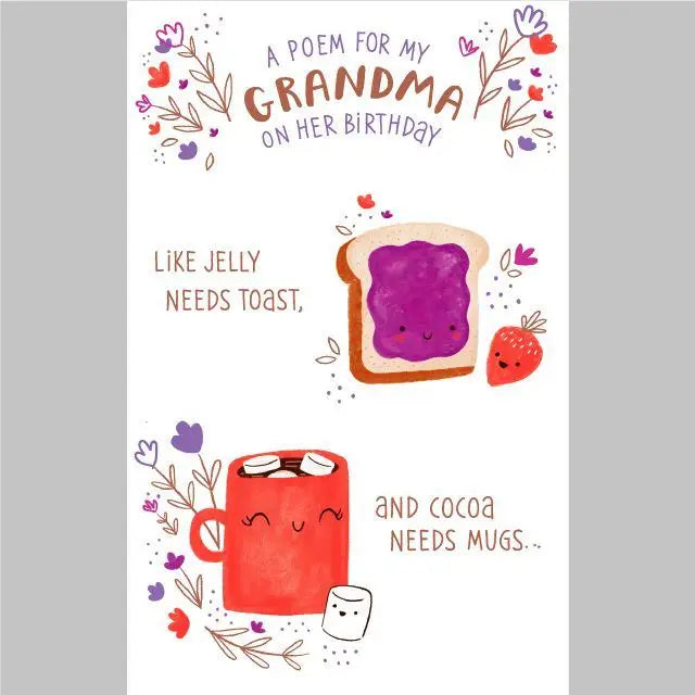 Grandma Birthday from Kid