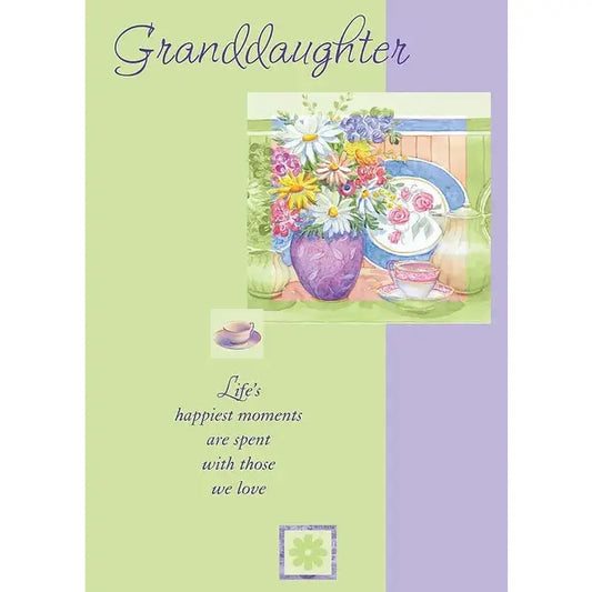 Granddaughter Birthday Card