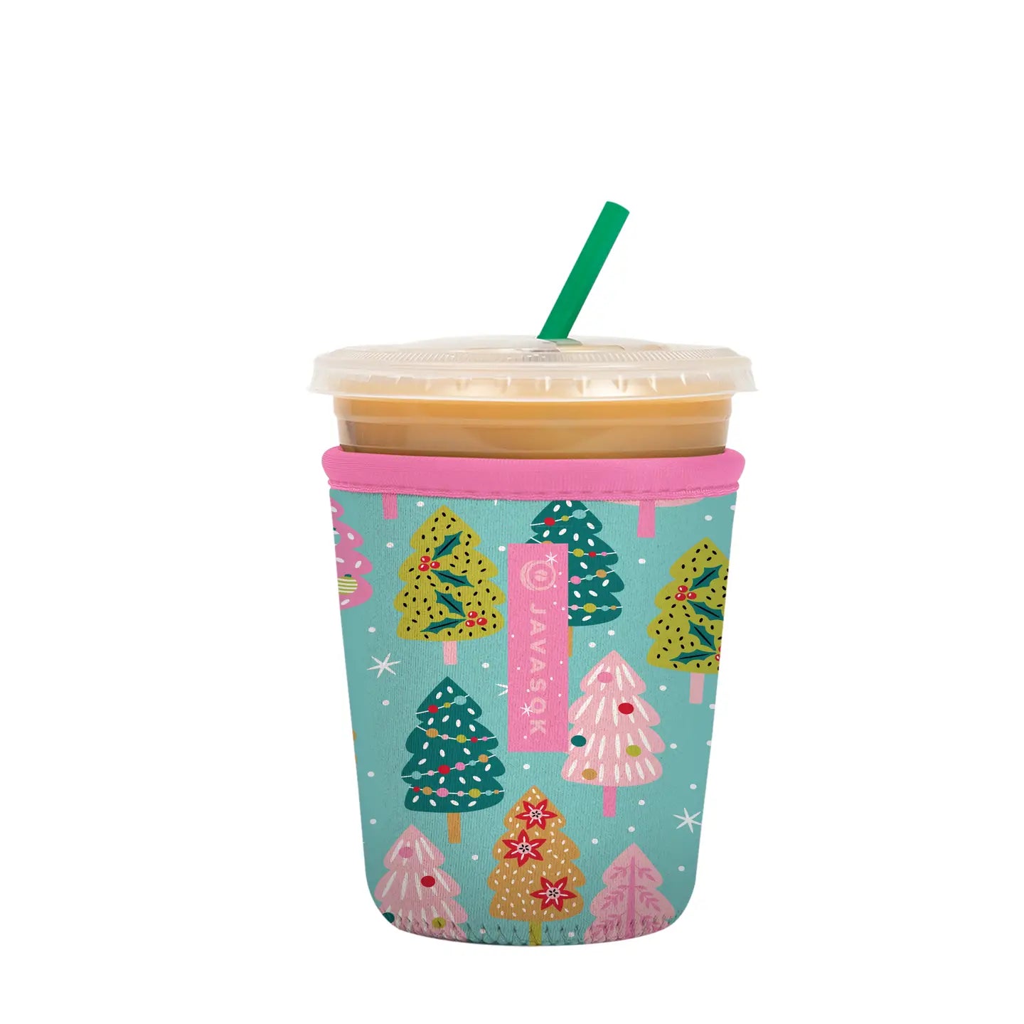 Java Sok Cold Cup Sleeve Winter Designs