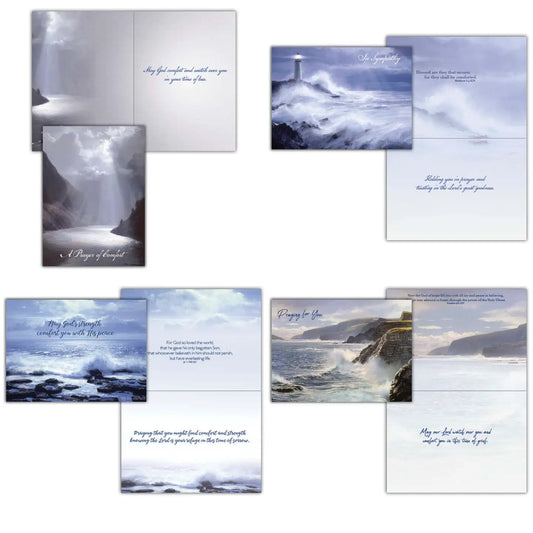 Sympathy - Coastlines Boxed Sympathy Cards