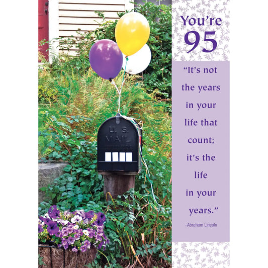 Milestone Birthday 95th