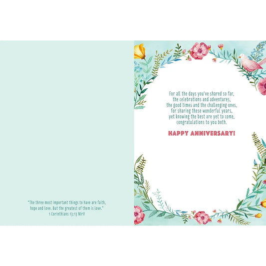 Bible Verses - Faith Anniversary Card