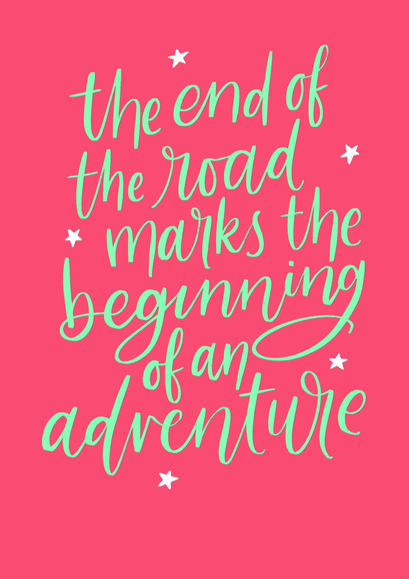 Beginning of an Adventure Graduation Card