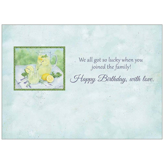 Summer Lemonade - Birthday Sister-in-Law Card