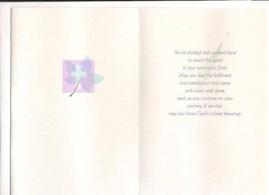 Religious Ordination Card