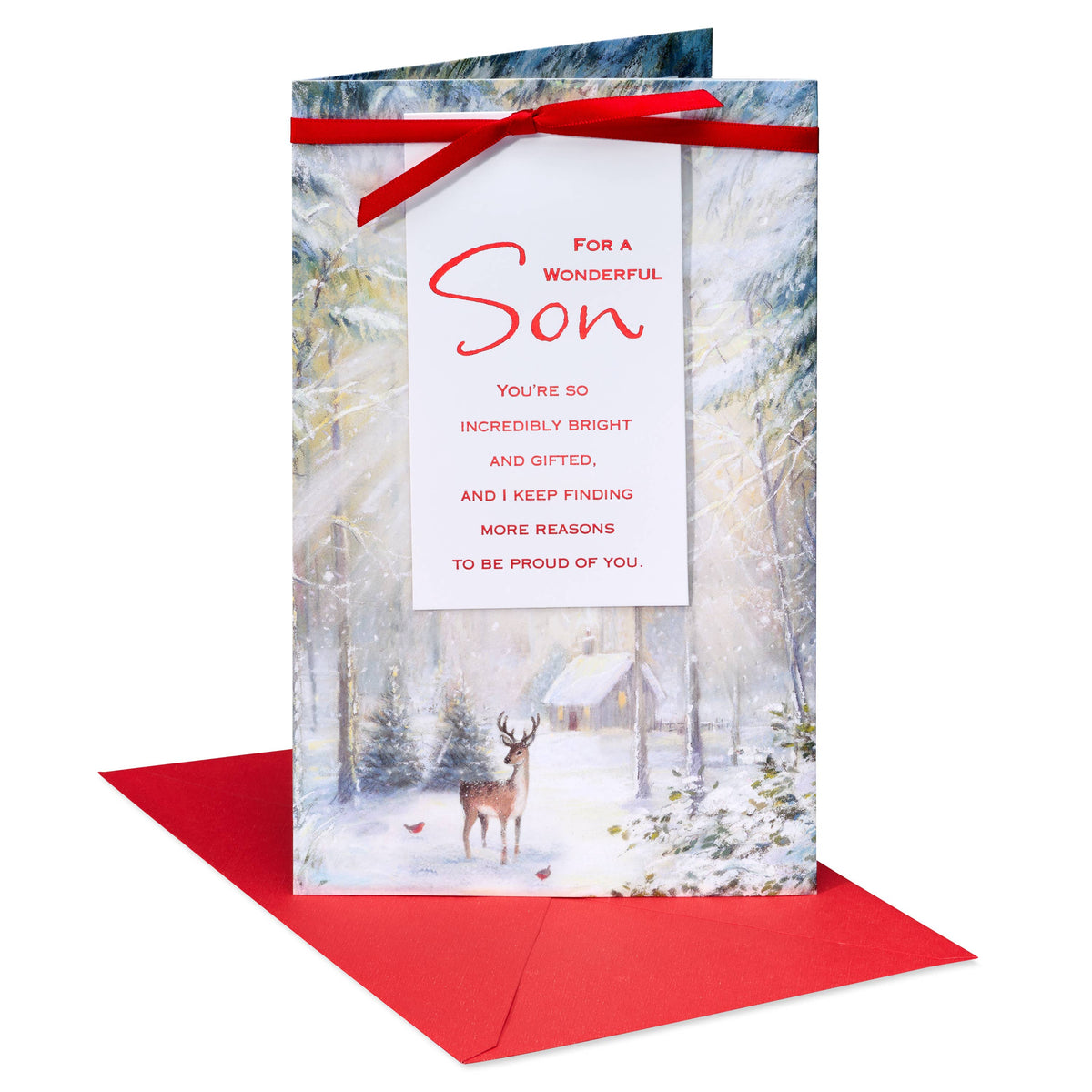Christmas Card for Son (Bright and Gifted)