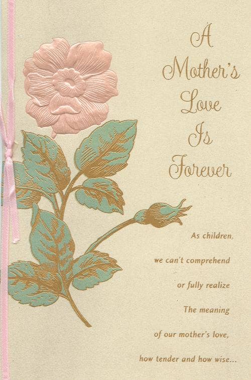 Sympathy Loss of Mother Card