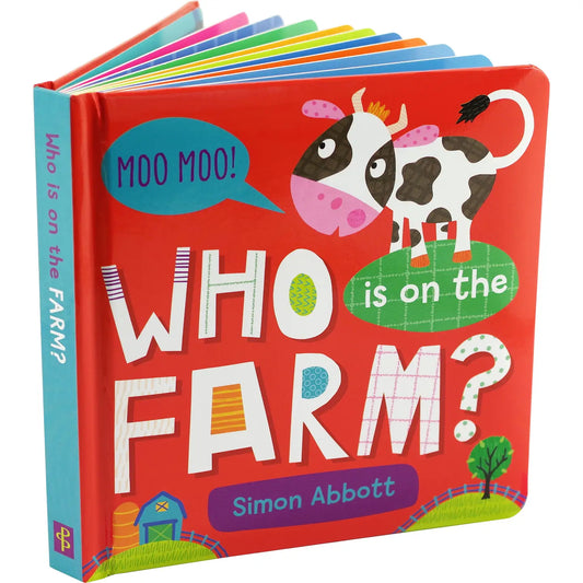 Who Is On the Farm? Board Book