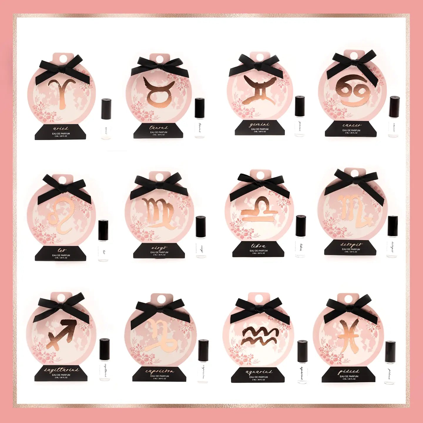 Zodiac Perfume Twist & Spritz Travel Spray Gift Set