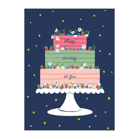 Layer Cake - Birthday Card