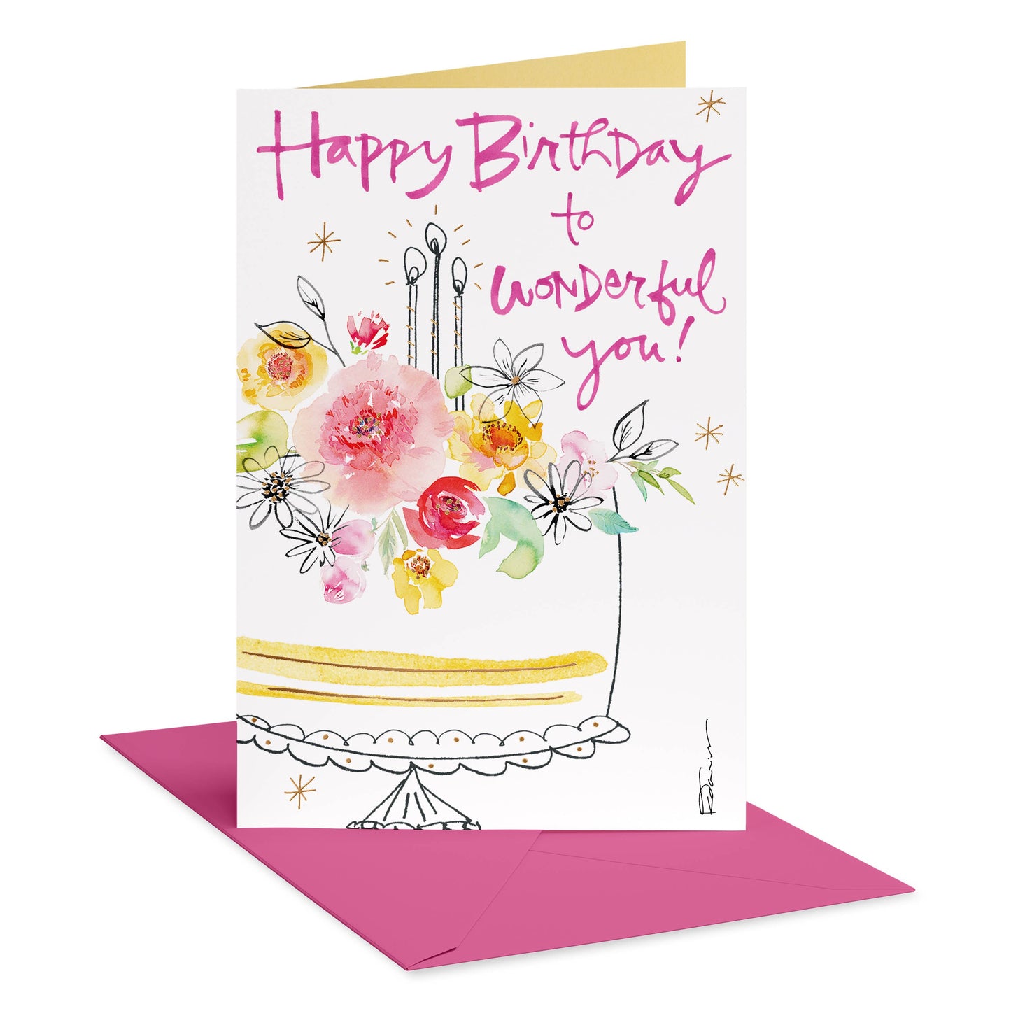 Feminine Birthday Card