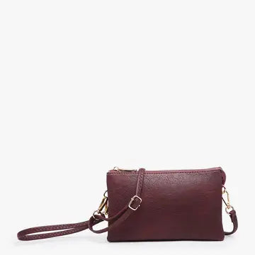 Riley 3 Compartment Crossbody/Wristlet