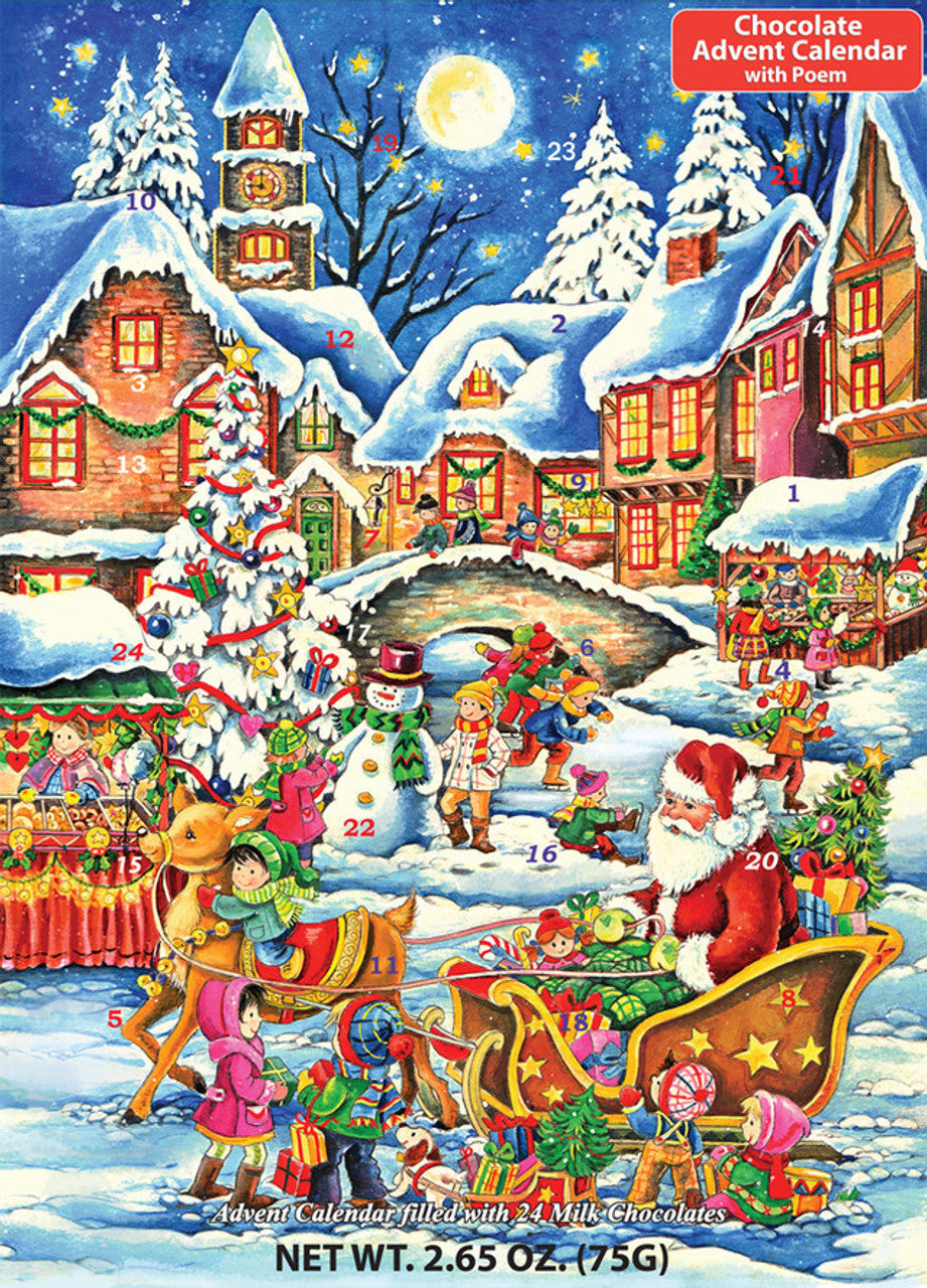 Christmas Chocolate Advent Calendars