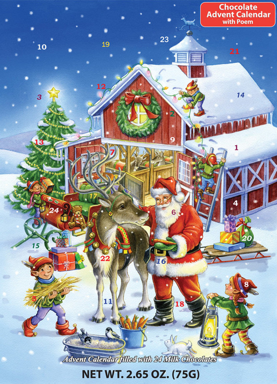 Christmas Chocolate Advent Calendars
