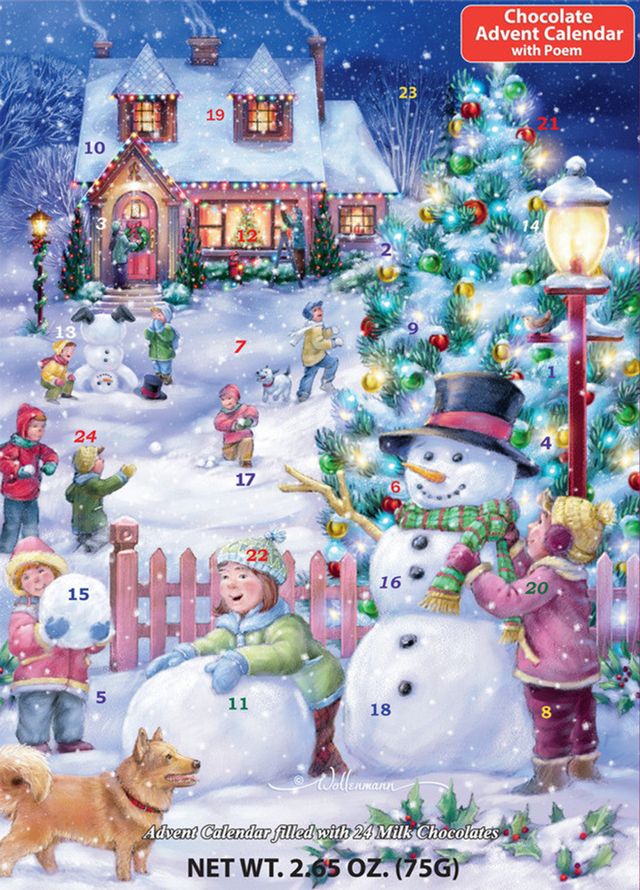 Christmas Chocolate Advent Calendars