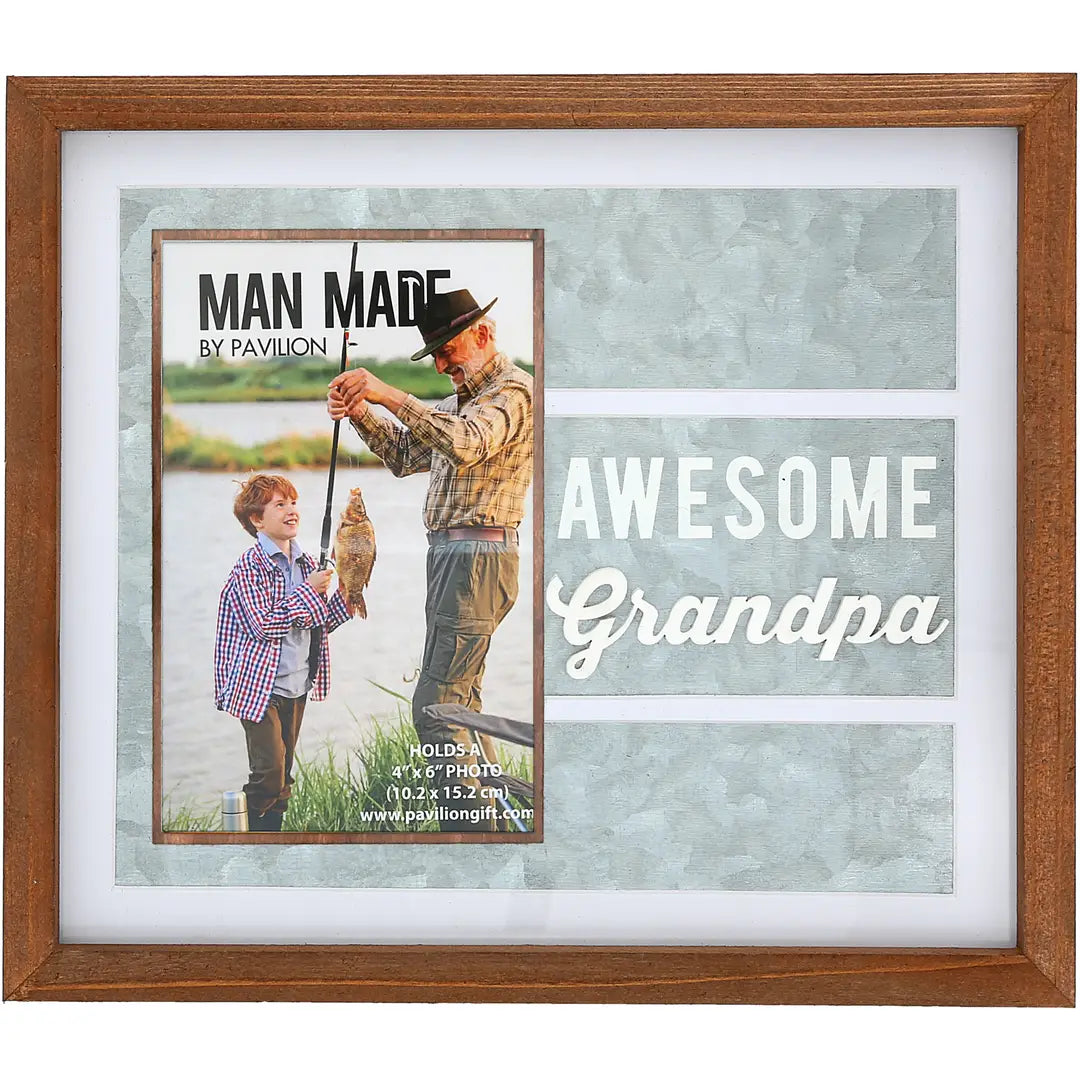 Grandpa Frame - 9.75" X 8.25" (Holds 4" X 6" Photo)