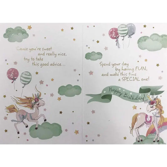 Granddaughter Birthday Card