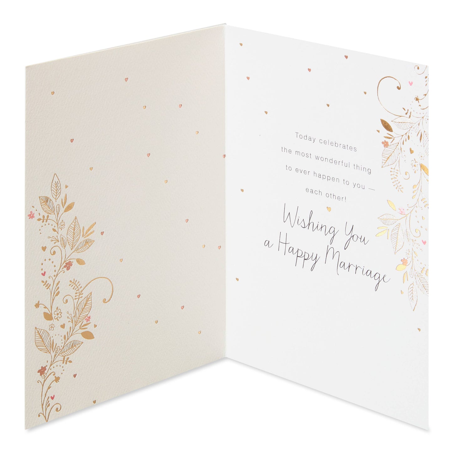 Wedding Congratulations Card –“Two Are Better Than One”