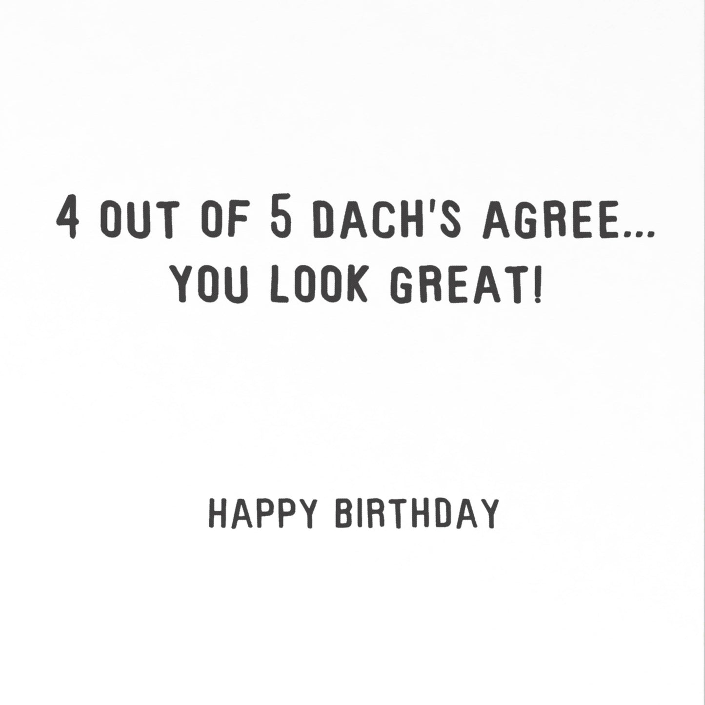 Birthday Humorous | Funny Birthday Card with Dachshunds
