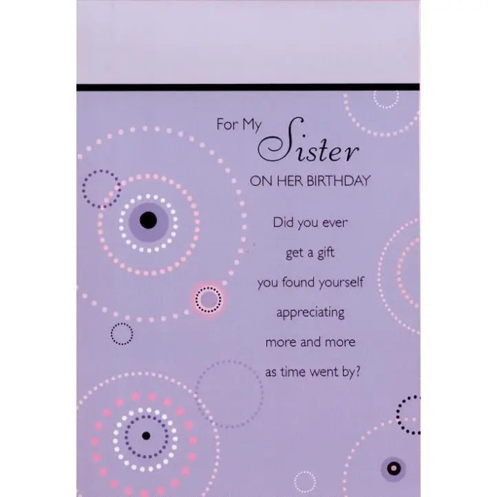 Sister Birthday Card