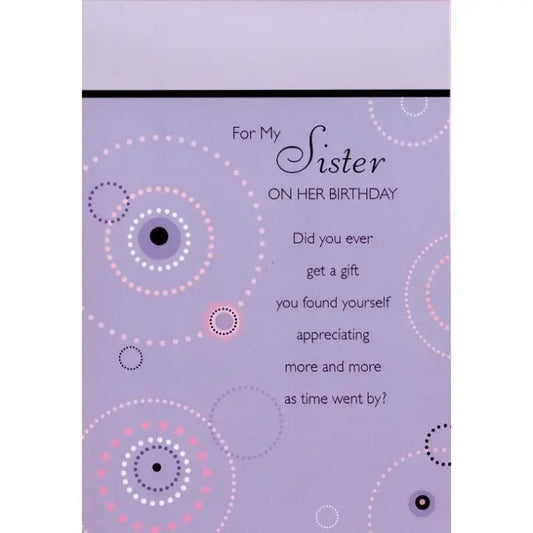 Sister Birthday Card