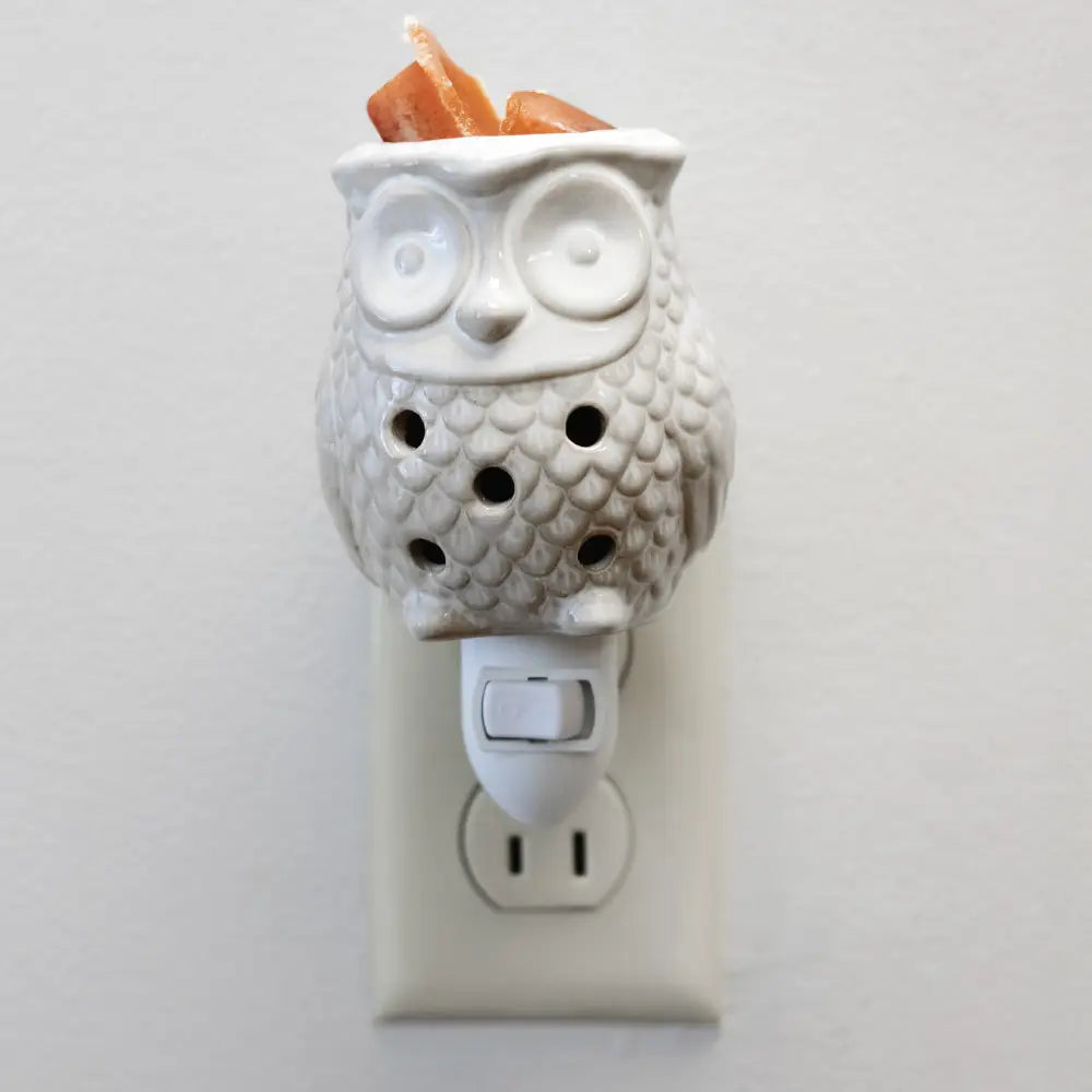 Owl Plug in Wax Warmer Gift Set